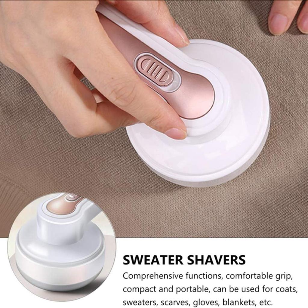 Aparat de bărbierit electric pentru țesături Dispozitiv pentru îndepărtarea scamelor Aparator de bărbierit portabil, reîncărcabil, pentru haine, acasă, inofensiv