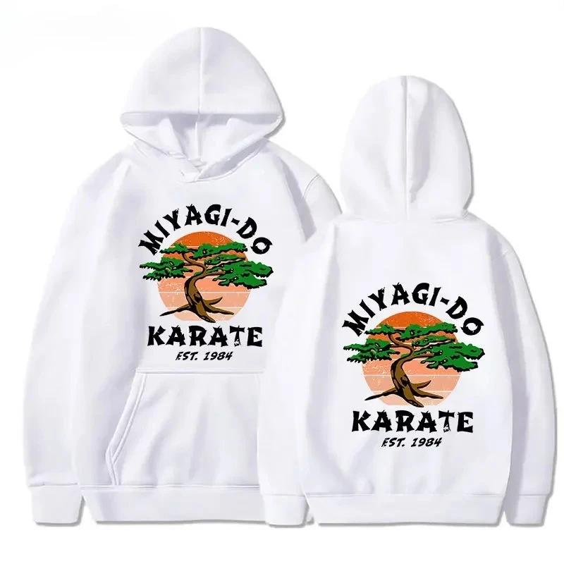 Classic Anime Hoodie Cobra Kai Miyagi Do Autumn and Winter Hoodie Men's Fashionable and Comfortable Pullover