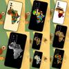 Africa Map Geography Case For Xiaomi 13T 11T 12T Pro 12 Lite 13 14 Ultra POCO F6 F5 M6 X3 X5 X6 Pro F3 M5s Cover