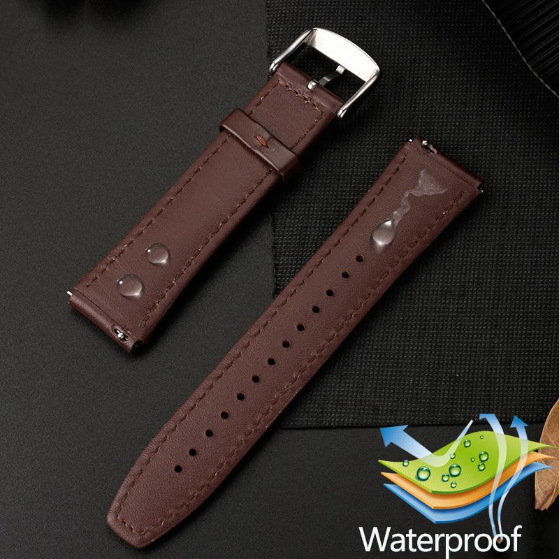 Vintage Cowhide Leather Watch Band For Casio AE1200 A158W/A168/f91w/AE-1200WHD/A158/A159/A169 Series Retro Bracelet Strap 18mm