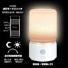 ELPA Hospitality Light (Small/Warm White/Battery Operated) with Motion Sensor/Rainproof HLH-1201(PW)