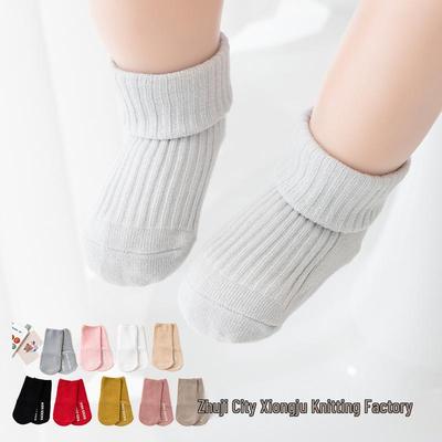 Grenzüberschreitende Exklusive Neugeborenen Baby Rutschfeste Baumwollsocken - Frühling/Herbst Stil