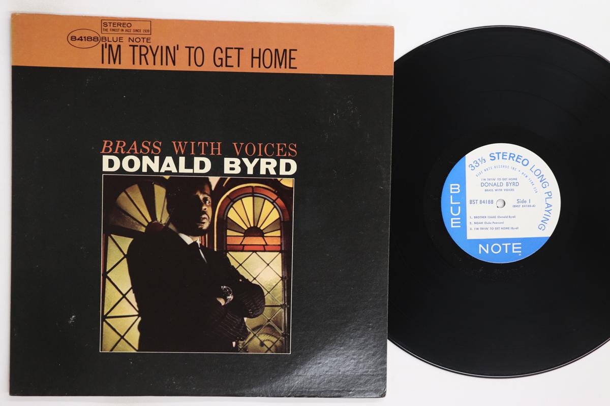 

LP Record DONALD BYRD Im Tryin To Get Home Brass With BST84188 BLUE NOTE 1965 US Jazz Used