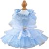 Frühling Haustier Sommer Bowknot Haustier Kostüm Kleid Haustier Hund Gestreifte Katze Hund Welpen Hochzeit Prinzessin Rock Hundekleidung