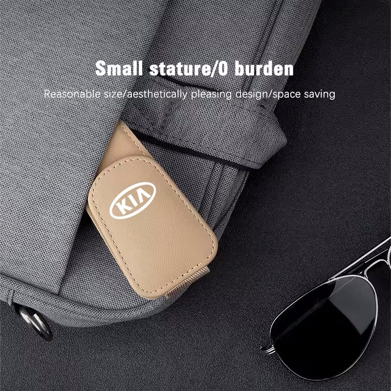 Car Eyeglass Holder Glasses Storage Clip Auto Sunglasses Accessories For Kia Morning Picanto Rio Stonic Sportage Ceed Optima For  VU8