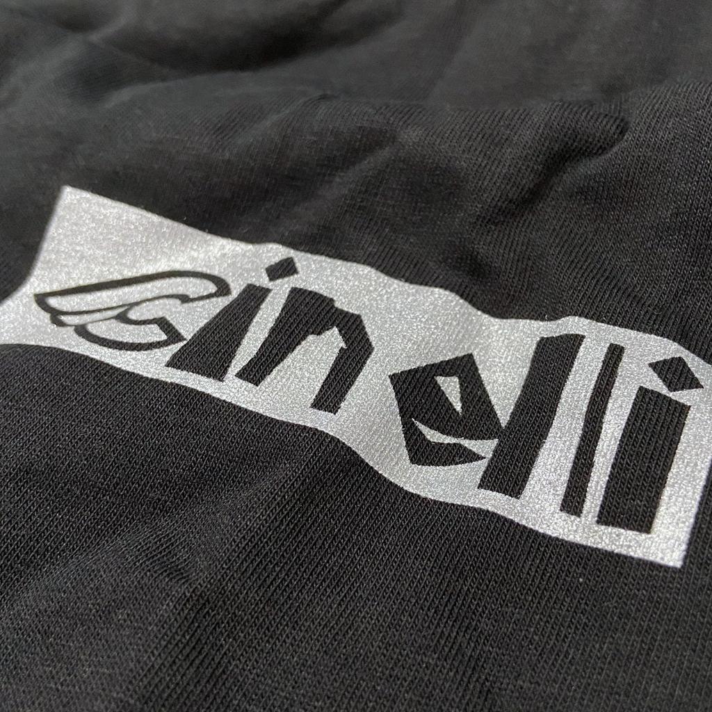 Gruppo Cinelli WE BIKE HARDER 2023 Short Sleeve Size L T-Shirt, Black,