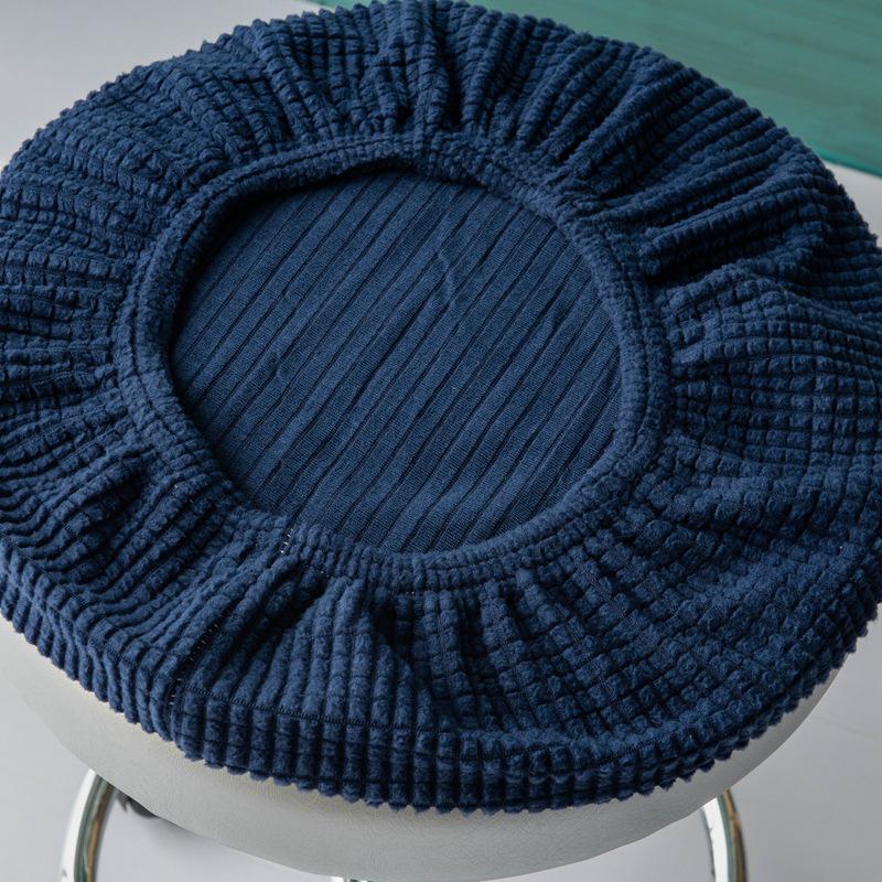 Elastischer Runder Dreh- & Barhocker Stuhlbezug