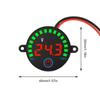 Lithium Battery Tester DC7-11V Circular LED Indicator With Customizable Voltage Settings Power Monitor for Acid Lithium Battery