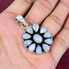Rainbow Moonstone Pendant Gemstone Jewelry, 925 Solid Sterling Silver Pendant, Handmade Beautiful Jewelry Pendant