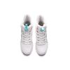 Anta Life Collection High-Top Skateboard Shoes Women's White Blue Sneakers 122048050-3