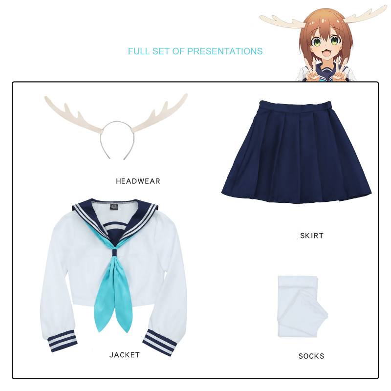 

Олень Мой Друг Нокотан Ноко Сиканоко Косплей Наборы Милые Аниме Костюмы Персонаж L