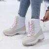 Women's Thigh High Winter Ankle Comfortable Walking Shoes Snow Boots for Women Platform Shoes Plush Keep Warm