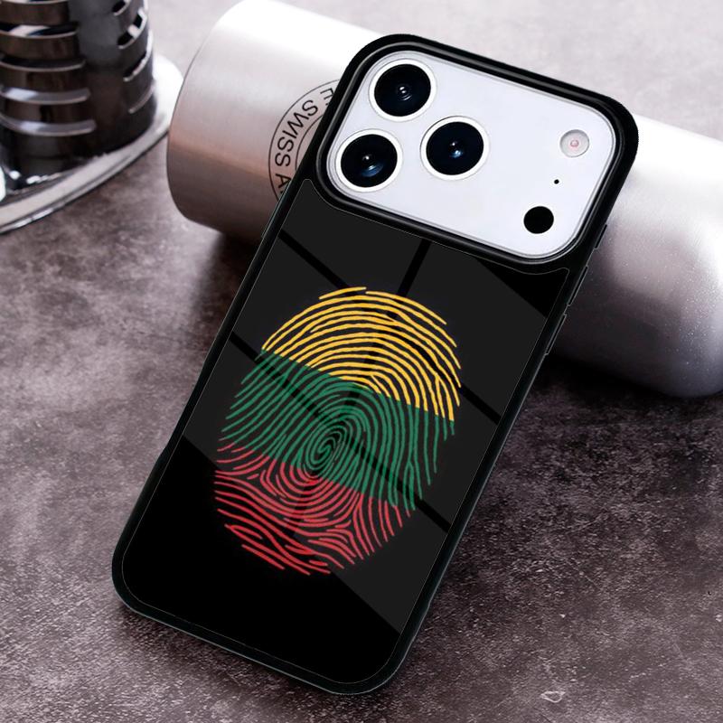 Lithuania Flag print Phone Case for iPhone 17 16 15 Pro Max Air 14 13 12 11 Plus Shockproof Capa Cover