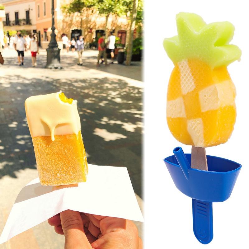 16/1Pcs Popsicle Holders for Kids Catches Drips Before They Drop Popsicle and Ice Cream Holder for Summer Days Birthday Party