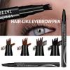 Eyebrow Permanent Eyebrow Eyebrow Permanent Eyebrow Pencil Tint, Color, Tattoo, Makeup, (Natural Brown)