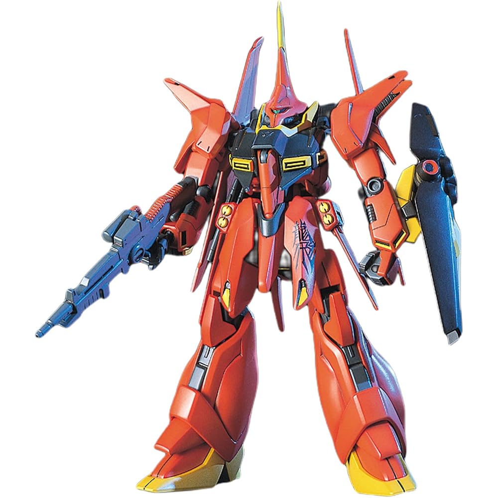 HGUC Gundam ZZ AMX-107 Bau 1/144 Scale Color-Coded Plastic Model Kit