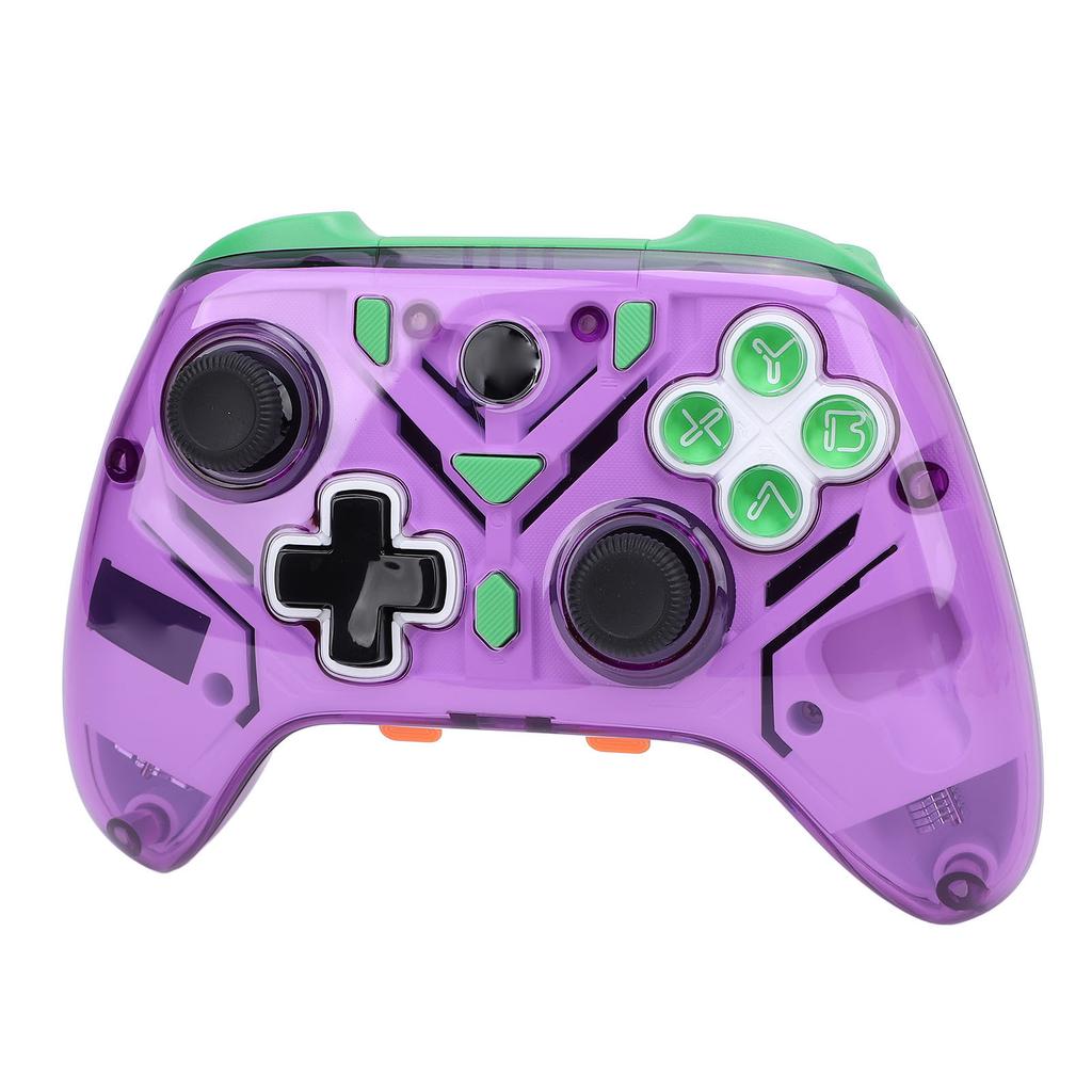 2,4G Drahtloser Gaming-Controller mit Hall-Trigger RGB-Licht Turbo-Burst Bluetooth PC Videospiel