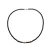 6mm Black Magnetic Hematite Round Beads Beaded Tiger-eye Stone Necklace for Men and Women