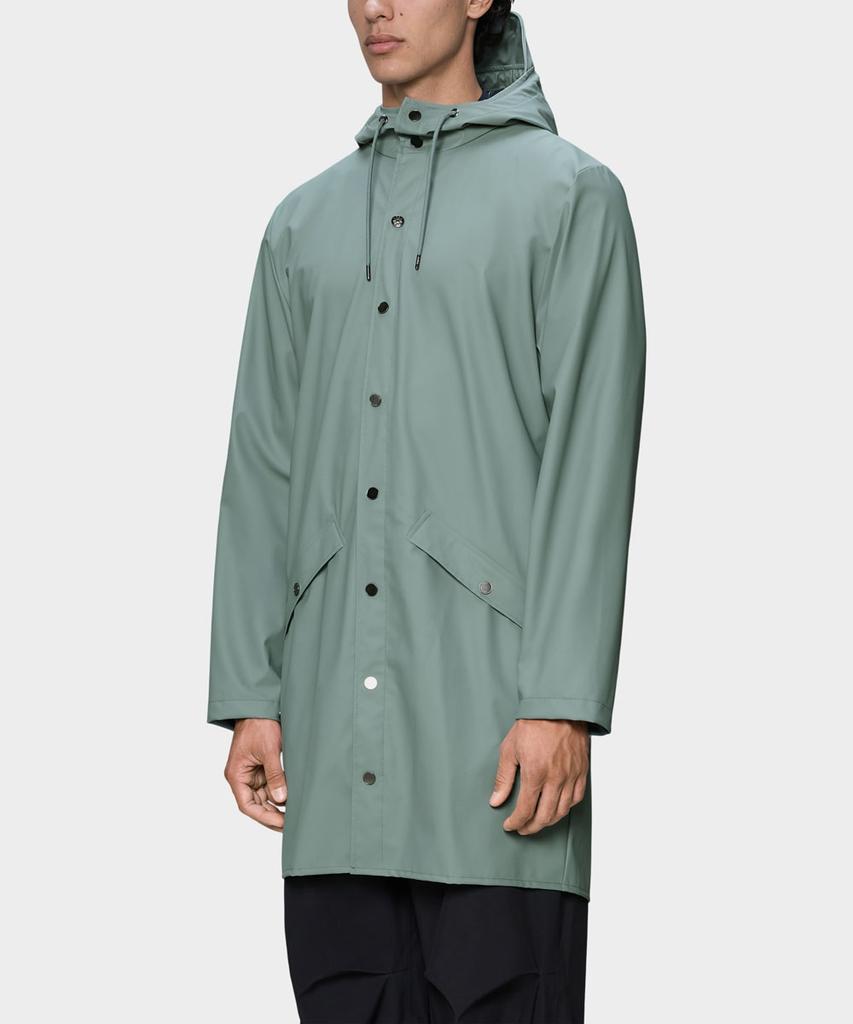 RAINS Long Jacket - Sage