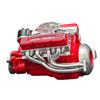 Cross V8 Engine Ornament Kit: High-End Resin Craft