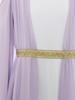 Girls Ancient Greek Roman Cosplay Costume Long Sleeve Golden Embroidery Dress Tulle Patchwork Halloween Gown