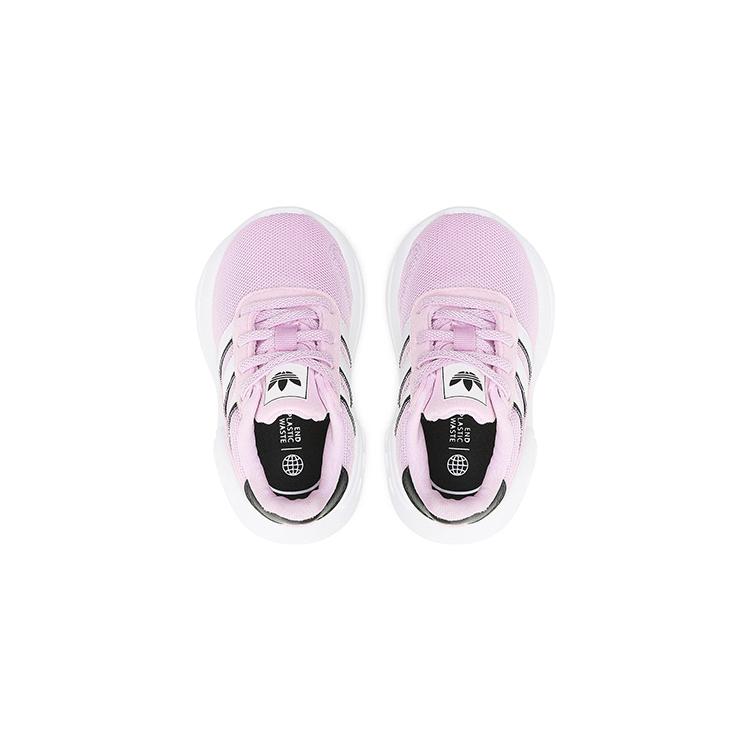 adidas Originals La Trainer Lite El Low Top Sports Casual Shoes Pink Infant And Toddler GX1908