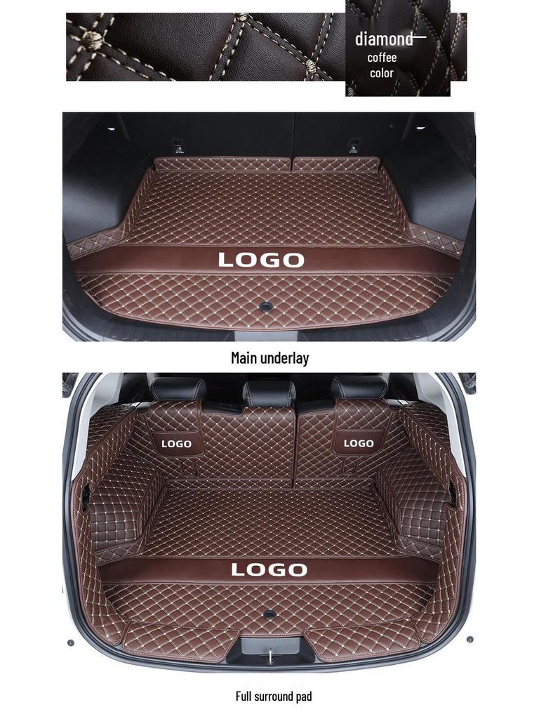 Nissan Trunk Mat for Sylphy, Qashqai, Teana, Kicks, Sunny, X-Trail, Tiida, Murano, Bluebird