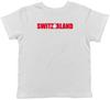 Schweiz und Flagge Kinder Kinder T-Shirt Jungen Mädchen