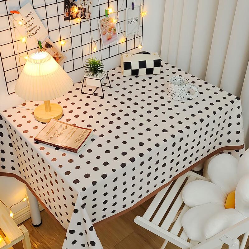 

Lishin Wash-Free Fabric Rectangular PVC Tablecloth 100 x 160 cm