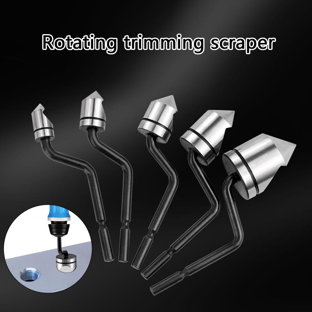 Handheld Manual Deburring Countersink Chamfer Tool for Precise Finishing Metal Wood Plastic Applications DIY Enthusiasts