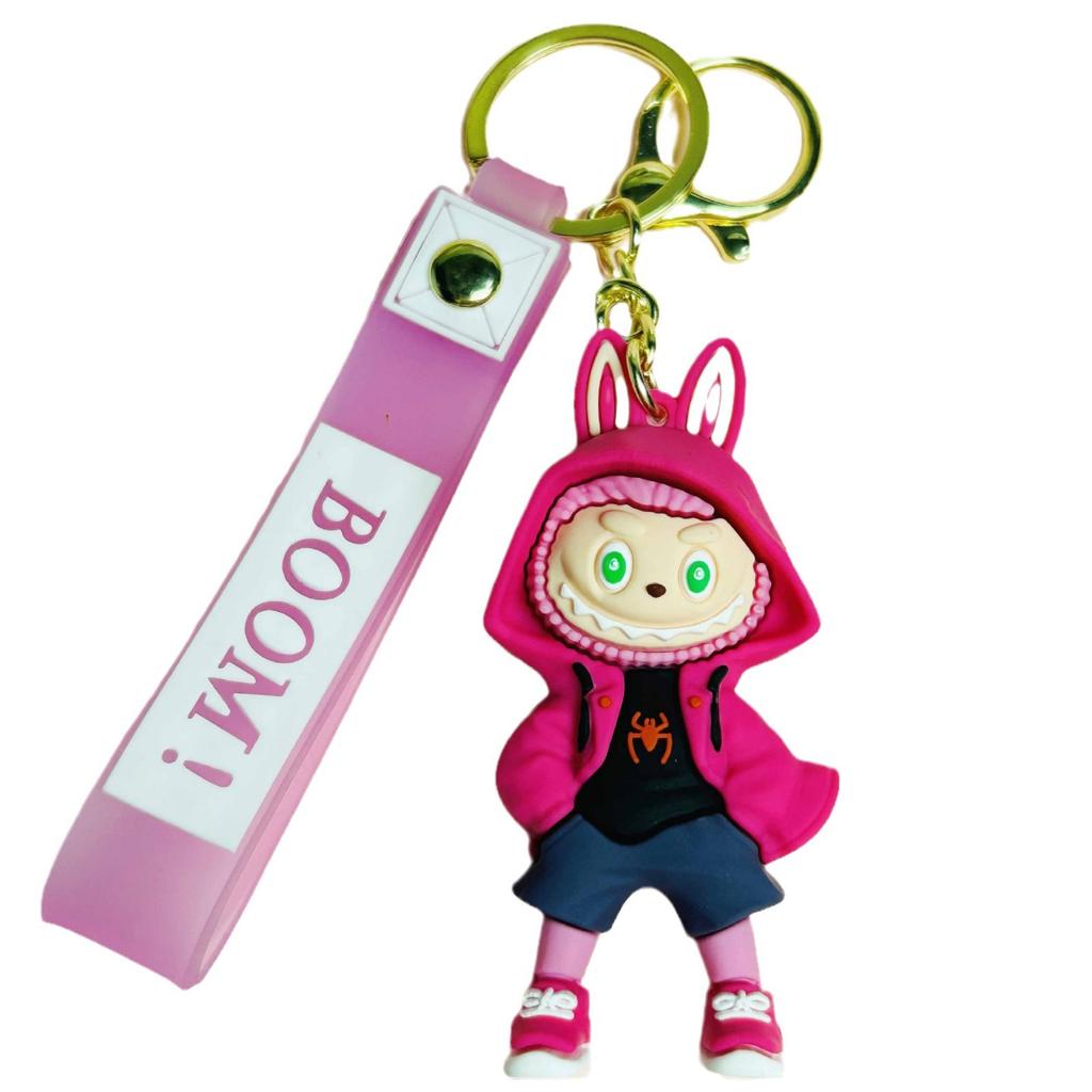 Sweater Keychain Sheep Silicone Doll Schoolbag Keychain Pendant