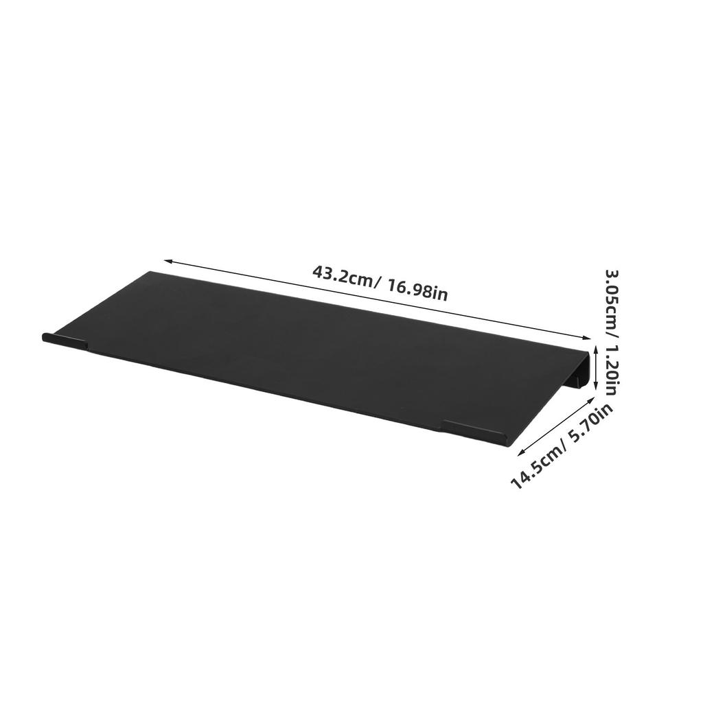 Acrylic Keyboard Riser Stand for Desk Ergonomic Adjustable Height Tilt Desktop Computer Keyboard Holder Space Saving Modern
