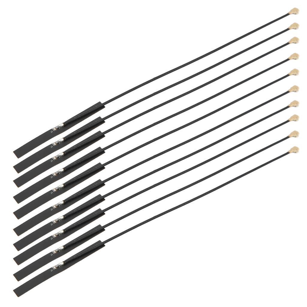 10pcs Internal Antenna 2.4G FPC Soft 3dBi Built In Aerial for Wireless Monitoring BT ModuleFirst Generation IPEX Head