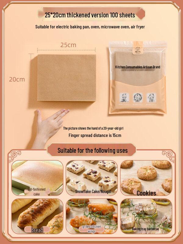 

ZISIZ Baking Parchment Paper