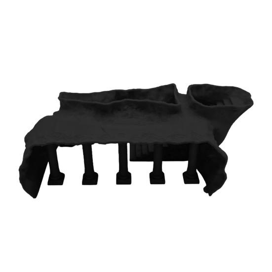 Roman Column Aquarium Tunnel Under Gravel Cave Tunnel Fish Tank Decoration Fish And Shrimp Hideout for Betta Cichlid Kuhli Loach