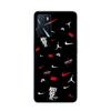 Case - Maniacase - Oppo A16 - Nike Jordan - Flexible - Black, White, Red