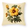 New Flower Series Pillowcases Simple Sofa Decorative Pillows Car Seat Cushions