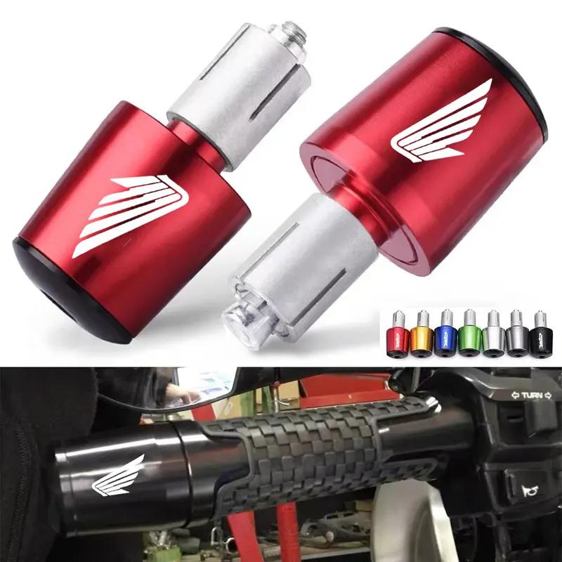 AAFX1 For HONDA Hornet NT1100 CBR CB Shadow PCX VFR XADV Forza Motorcycle Grip Handle Bar End Handle Bar Grips Cap Anti Vibration Plug
