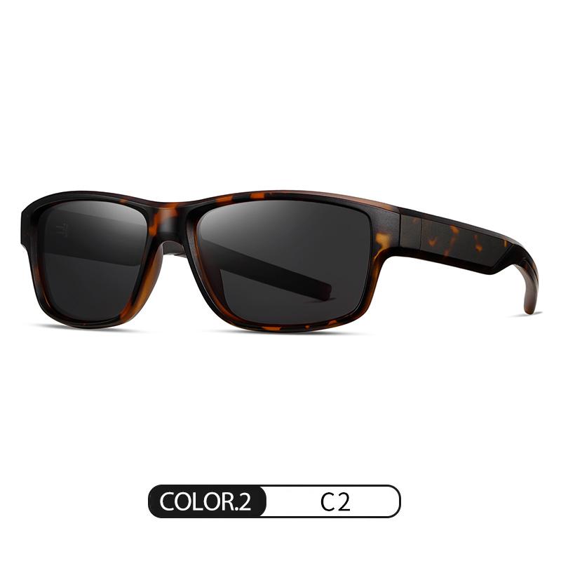 New Oversized Square Polarized Sunglasses For Men Outdoor Sports Driving Sun Glasses Classics Oversized Goggles Shades