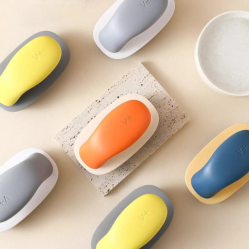 Soft Bristle Multipurpose Shoe & Laundry Cleaning Brush with a Round Handle - Gentle on Clothes