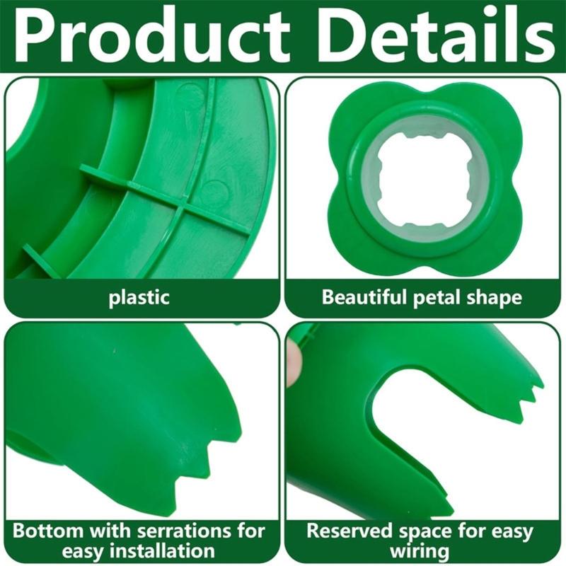 Heavy Type Sprinkler Head Cover Protectors For Garden Irrigation Systems Durability With Simple Installation