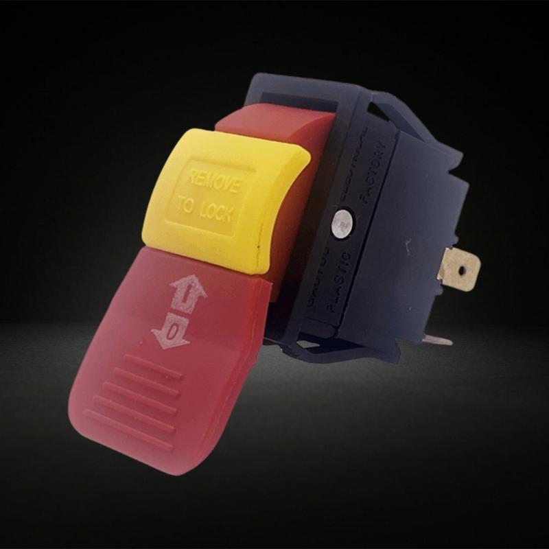 HY18 Sturdy Electric Tool Button Switches Featuring Lock Mechanism for Enhances Safety and Multipurpose Casual Use