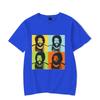 Bud Spencer Camiseta Pop Art T-skjorte for menn/kvinner Herre T-skjorte kortermet trykk Uformell Breaking Bad Print T-skjorte for menn