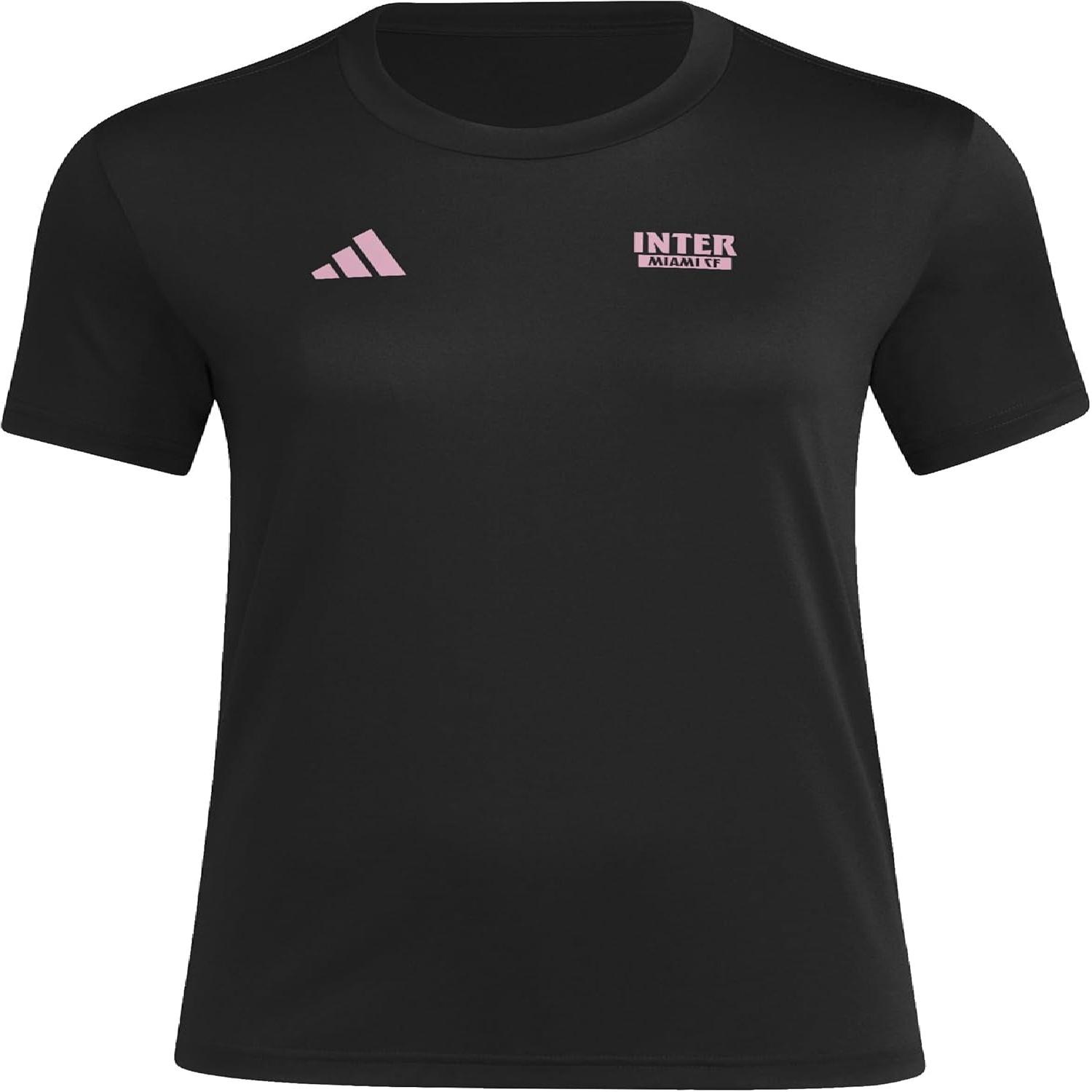 Женская футболка adidas Inter Miami CF для предматчевой разминки, с коротким рукавом(1) S разноцветный