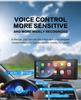 10.26" CarPlay Portable Screen: MP5 Navigation, Reversing Interconnection, Bluetooth, 4K Recorder