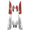 Aluminiumlegierung Fußrasten für Honda PCX150/PCX125 (2018-2020) - 4er-Set