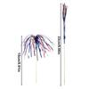 Cocktail Picks 50 Pieces Firework Cupcake Picks Food Fruit Toothpick for Patriotic Decorations BBQ Drink Dessert 4th of July