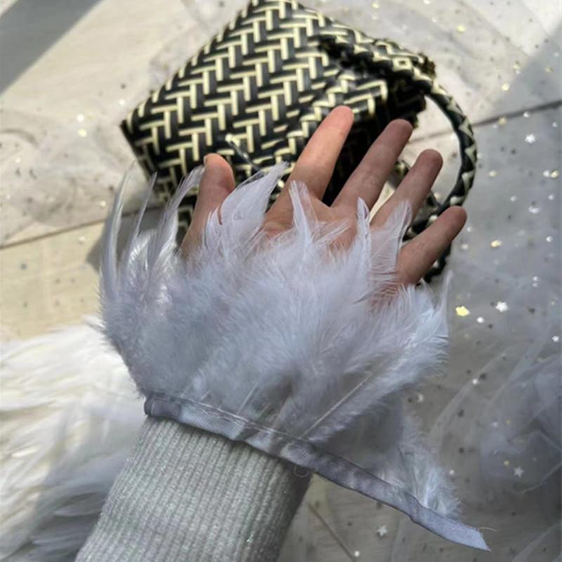 All Kinds Of Feather Turkey Feather Cloth Strip Luggage Clothing Diy Jewelry Home Decoration