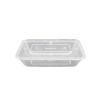 WEISHENG 500ml Rectangular Disposable Food Containers (300 Sets)