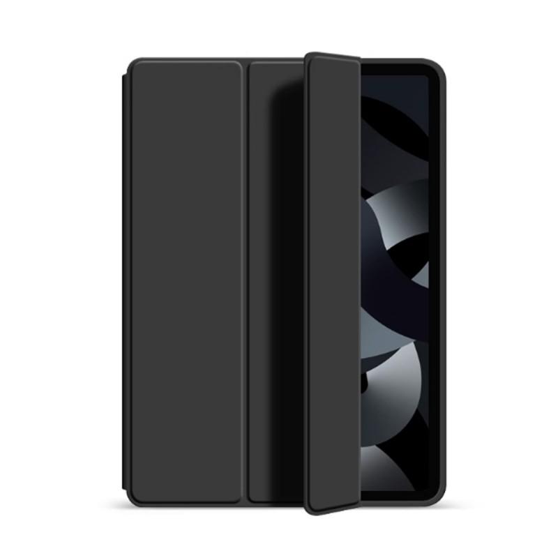 IPad Case 9th Gen 10th 10.2 10.5 11 12.9 Mini 5 Silicone Cover With Pencil Holder Stand Shockproof 3-Fold